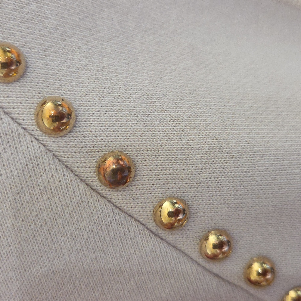 Blue B Open Seam Crop - Picture 5 of 5